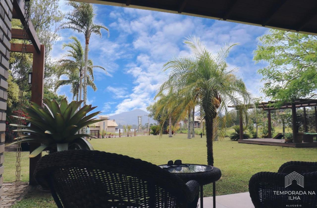 Casa De Praia No Rosa - Vista Para Lagoa De Ibiraquera Imbituba  Buitenkant foto