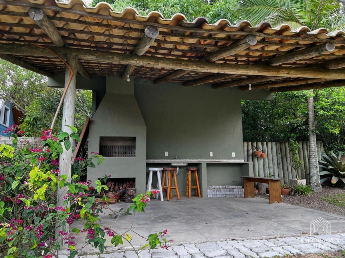 Casa De Praia No Rosa - Vista Para Lagoa De Ibiraquera Imbituba  Buitenkant foto